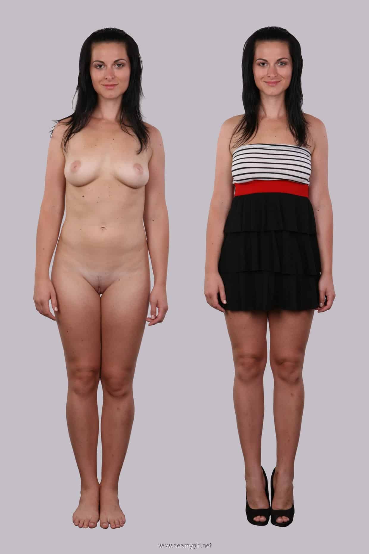 Les photomontages de Lisa de femmes habillées et déshabillées sont de retour !!!