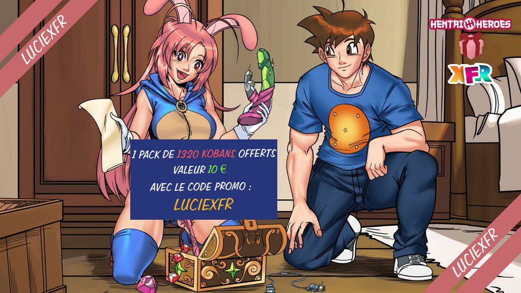 On vous offre 10€ sans conditions pour jouer à Hentai Heroes